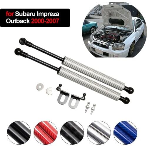 For Subaru Impreza GD Outback Sedan for saab 9-2X 2000-2007 modify Front Hood Bonnet Gas Lift Supports Struts Prop Rod Shocks