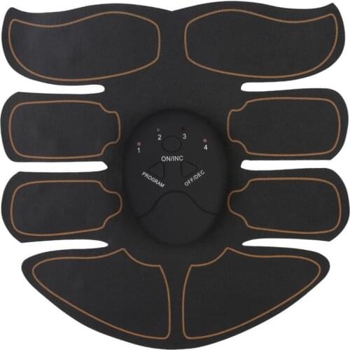 Body Slimming EMS Muscle Stimulator Electric Massage Stimulate Abdomen Buttock Trainer Weight Loss Massager Fitness Equipment