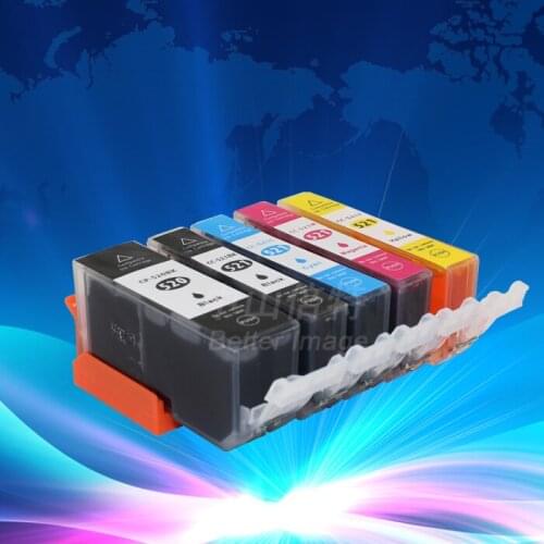 INK WAY 5pcs CHIPPED pgi-520 PGI 520 BK CLI 521 BK C M Y ink cartridge For canon PIXMA MP540/MP550/MP560/MP620/MP630/MP640