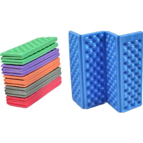 Outdoor Camping Mat Ultralight Foam Picnic Mat Folding Egg Slot Beach Mat Tent Sleeping Pad Moistureproof Camping Mattress