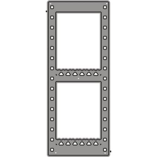 Metal Cutting Dies Rectangle 6 Stencils for DIY Scrapbooking Decorative Embossing DIY Paper Cards