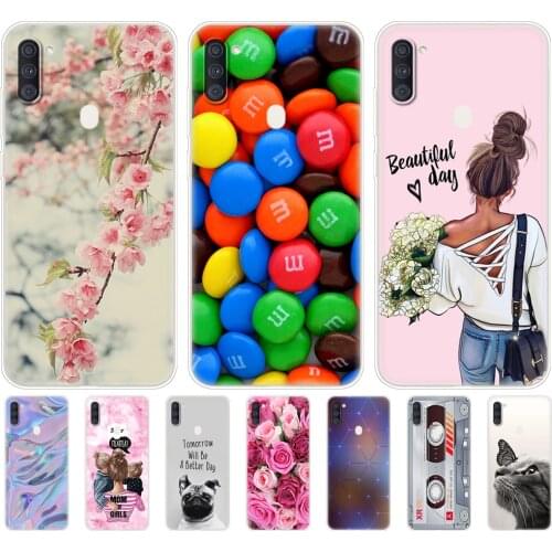 For Samsung A11 Case 6.4" Soft Silicon Tpu Back Phone Covers For Samsung Galaxy A11 GalaxyA11 A 11 SM-A115FZWNSER a115 Cartoon