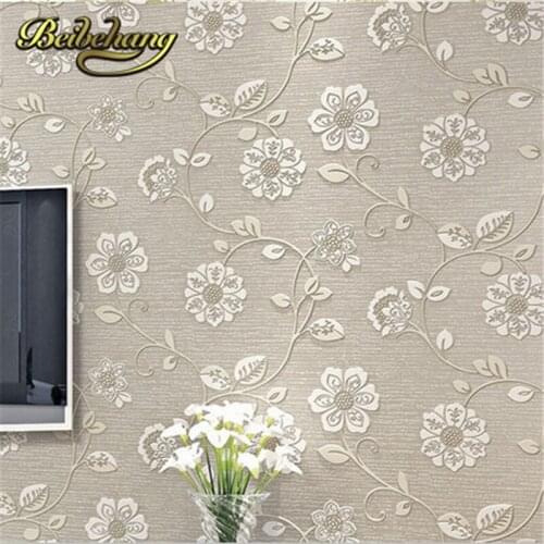 Beibehang Non-woven floral classic pastoral 0.53 m * 10 m (cm) Qiangbu papel de parede sala 3d wall murals wallpaper wall paper