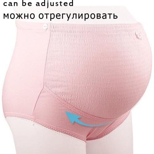 New 100% Cotton Adjustable Bandage Pregnancy Maternity Panties Girdle Support Briefs Underwear Underpants For Pregnant Women