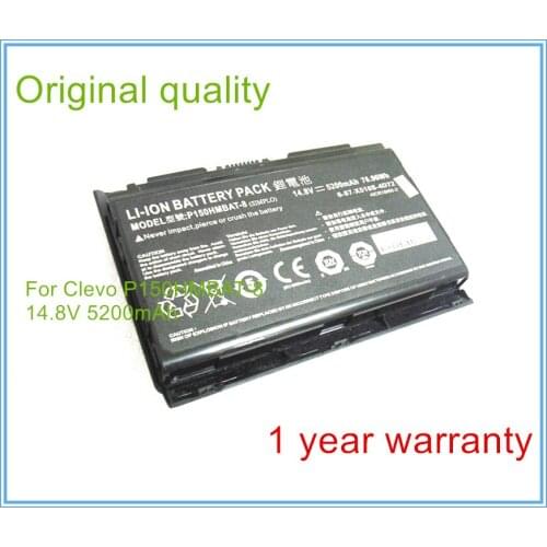 Original P150HMBAT-8 Battery for P151HM Sager NP8150 NP8130 6-87-X510S-4D72
