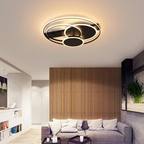 Modern New Round Ceiling Lights Ultra Thin Bedroom Living Room Apartment Foyer Indoor Simplicity LED Lamps Fixtures AC90-260V