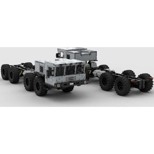 Technology Gear MOC-22149 Mzkt7930 8x8 Cross Country Climbing Truck Brick Assembly Building Block Boy Toy Gift