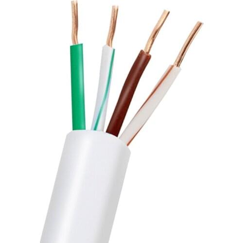 Telephone Wire 2, 4 core 0.4, 0.5mm 100m Pure Oxygen Free Copper Telephone Communication Cable