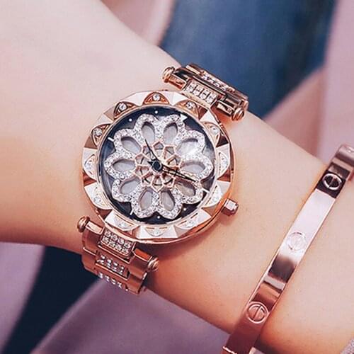 TOLUCK Women's Skeleton Watch