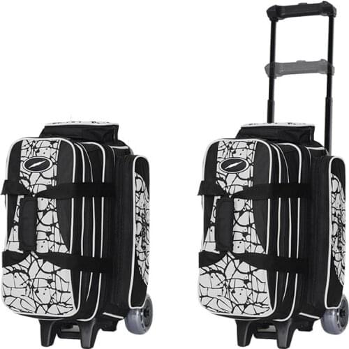 Top quality 2020 New style bowling double ball bag three layers free shipping