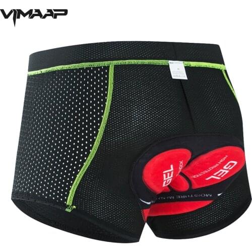 2021 Upgrade Breathable Cycling Shorts Cycling Underwear Gel Pad Shockproof Bicycle Underpant MTB Road Bike Underwear Man Shorts