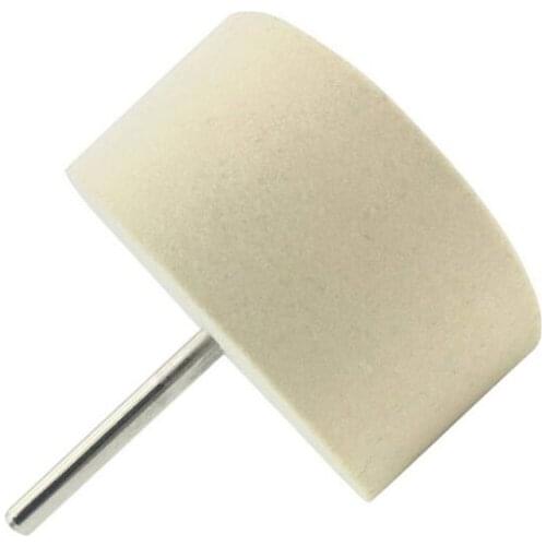 75*30mm Polishing Head Wool Polishing Wheel with Handle Nail Jewelry Polishing Tools