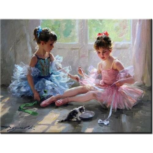 5D Diy Diamond Painting Full resin square Round Drill Diamond Embroidery sale girl ballet dancer 3d painting by numbers decor