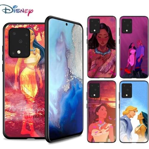 Disney Pocahontas For Samsung A72 A52 A02 S A32 A12 A42 A51 A91 A81 A71 A41 A31 A21 S A11 A01 UW Black Phone Case