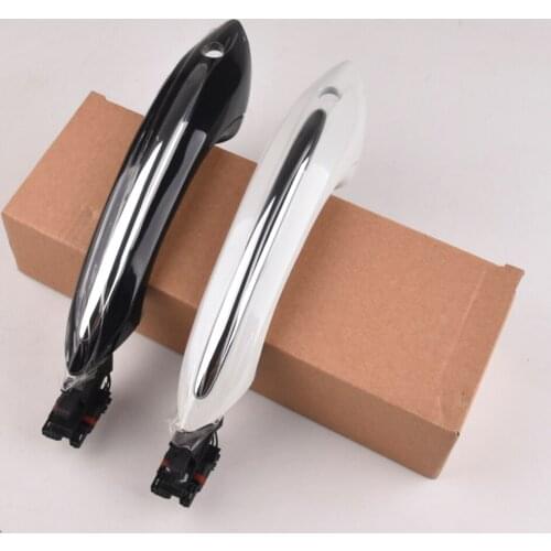 Black white car Exterior door handle for BMW F07 F10 F06 F11 F01 F03 F04 520d 520i 523i 525d 528i 528iX 530d 530i 535d 535i
