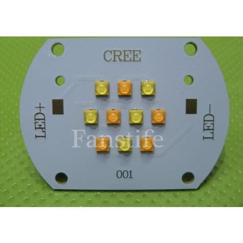 CREE XTE Cool White Warm white Mixed Color 50W High Power Led on Copper PCB