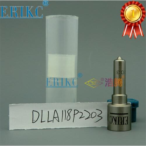 ERIKC High Pressure Fog Nozzle Dlla118p2203 Jet Nozzle 0 433 172 203 Engine Spray Nozzles Dlla118 P2203 For Bosch Injector