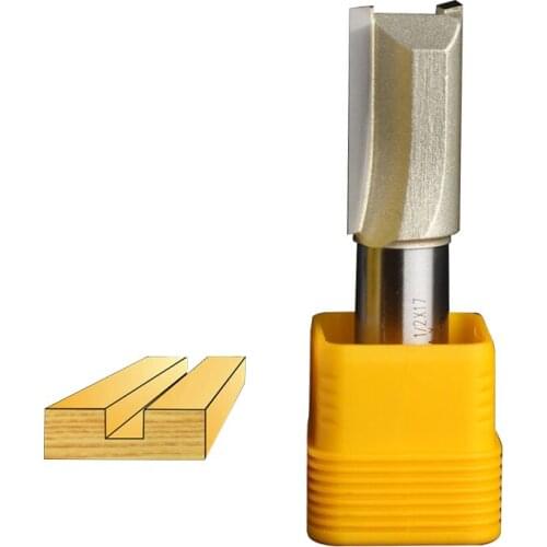 Fresas para router Woodworking Tools Metric Flute Straight Bit - 1/2*17mm - 1/2" Shank - Arden A0114458
