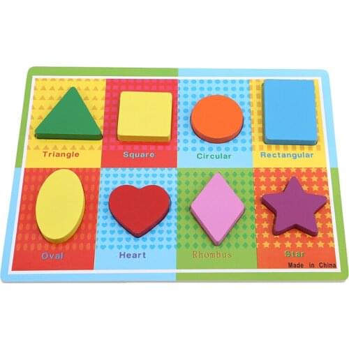 Baby Wooden Puzzle Toys For Toddlers Developing Jigsaw Educational Kids Toys For Children Game Cartoon Animal Gift 1 2 3 Years