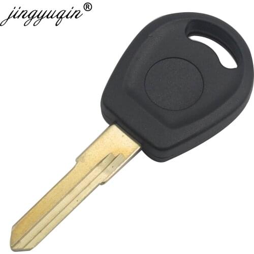 Jingyuqin Transponder Remote Blank Key Cover Fob Case for Old VW POLO BORA PASSAT Key Shell Replacement