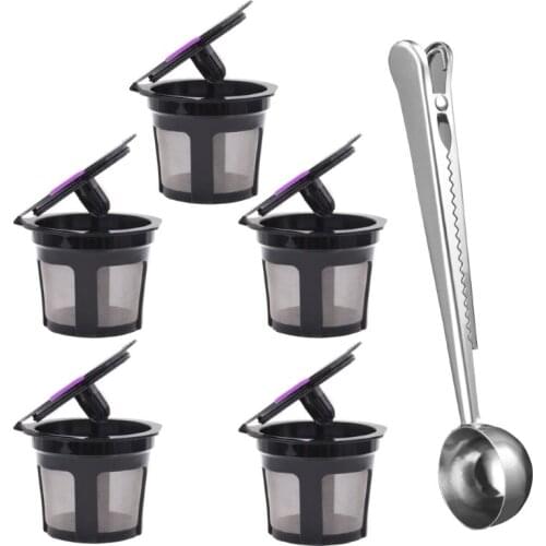 Kcup Coffee Capsule Cup Keurig Reusable Coffee Filter Tea Filter Capsules For Coffee Machine Compatible With KEURIG 2.0 & 1.0