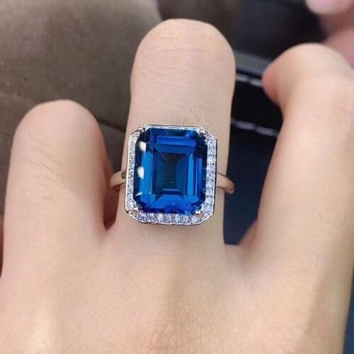 Natural And Real Red Topaz Ring Wedding Engagement Topaz Ring Fine Jewelry Wholesale 925 sliver Ring