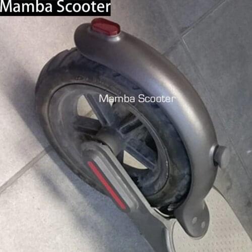 Mudguard Front Rear Back Fender Guard Wing Shelf with Rear Tail Lamp Back Brake Light for Xiaomi Mijia Electric M365 Scooter
