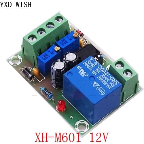 M601 12V Battery Charging Control Board XH-M601 Intelligent Charger Power Control Panel Automatic Charging Power 12 v 13.8 14.8V