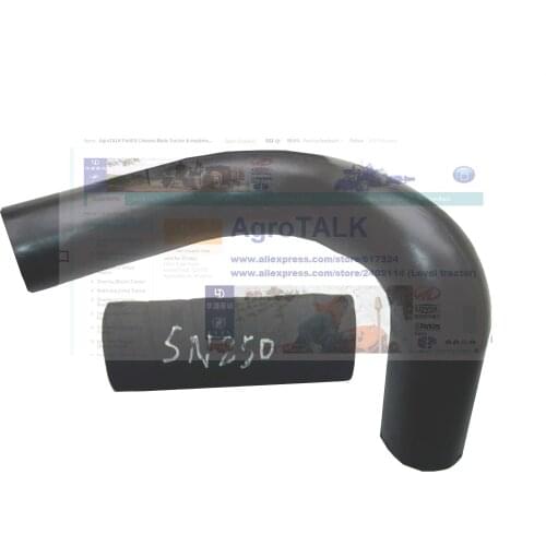 Set of radiator hoses/ air cleaner connecting hose for Hubei Shenniu 254 tractor with 295T engine, part number