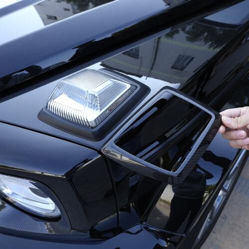 For Mercedes Benz G class W463 G350 G400 G500 2019-2020 100% real carbon fiber Engine cover turn signal bracket Car Accessories