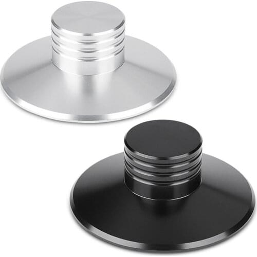 Record Weight Clamp Disc Stabilizer Turntable Part for LP Vinyl Record Turntables CD Record Player Speaker Metal Disc Vibration