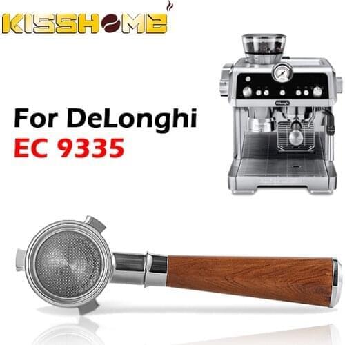 51MM Coffee Bottomless Portafilter For Delonghi La Specialista EC9335 Replacement Filter Basket Coffee Accessories For Barista