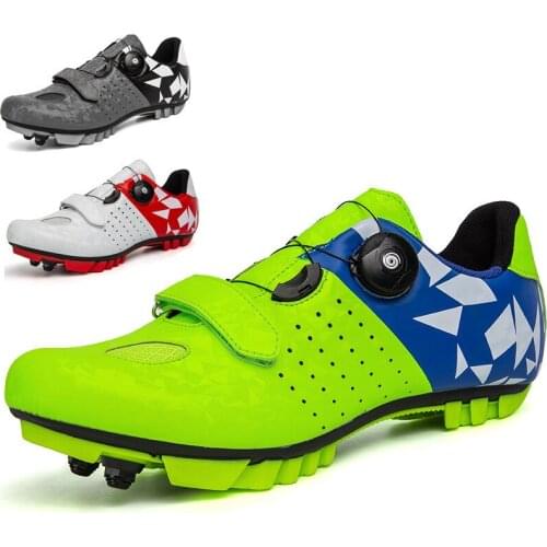 New MTB Cycling Shoes Men Professional Road Biking Shoes Self-locking Ultralight Bicycle Sneakers Outdoor Mountain Bike Shoes