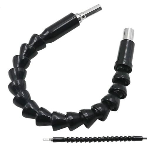 Flexible Shaft Extension Screwdriver Drill Bit Holder Link for Electronic Drill 1/4 6.35mm