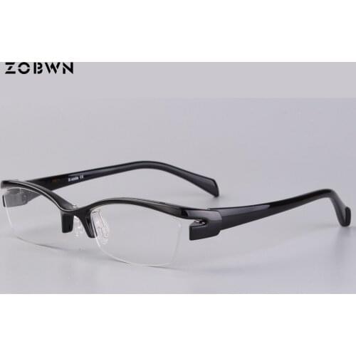Mix wholesale little Q'TY ultra Light glasses half rim Eyeglasses oculos ladies frame eyeglasses frames men women clear lenses