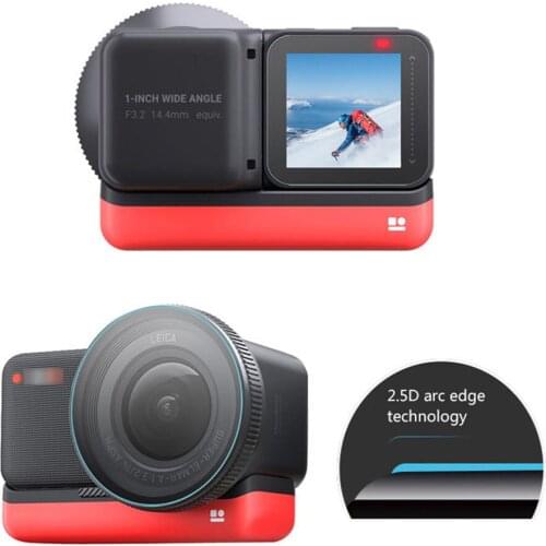 Tempered Glass Film for Insta360 ONE R 9H Hardness Anti-hatter Screen Protector Lens Film Camera Accessories