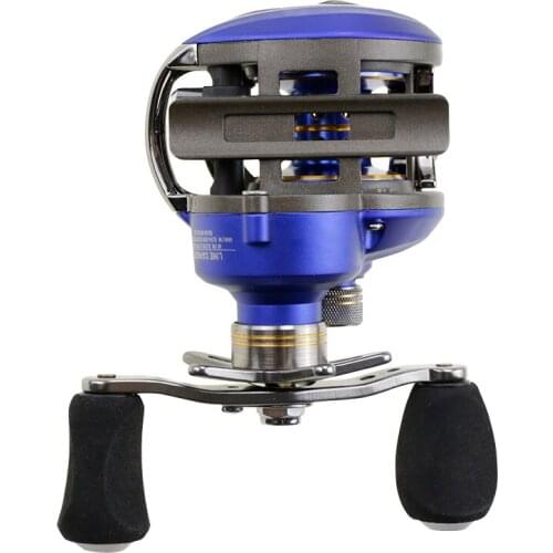 RUNATURE Baitcasting Fishing Reel 10+1 BB Metal Spool Magnetic-brake Unltralight Fishing Reel Baitcast Reel