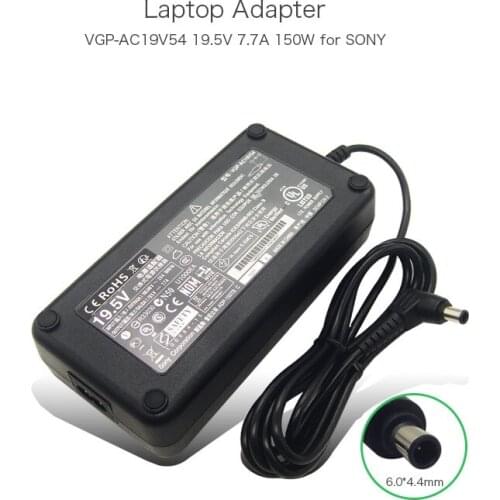 19.5V 7.7A 150W AC Power Adapter Laptop for Sony VGC-JS250 VPCL231FX VGP-AC19V17 VGP-AC19V18 VGP-AC19V54 Battery Charger
