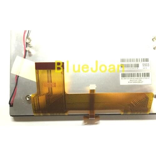 Free DHL ORIGINAL 7inch C070VW04 V1 V6 +touch panel LCD industrial control screen display panel FOR AUDI Q5 CAR NAVIGATION DVD