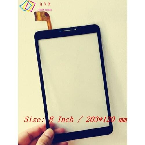 Black 8 inch Tablet touch for MLS iQTab Focus 3G IQ8130 touch screen digitizer glass replacement repair panel Free shipping