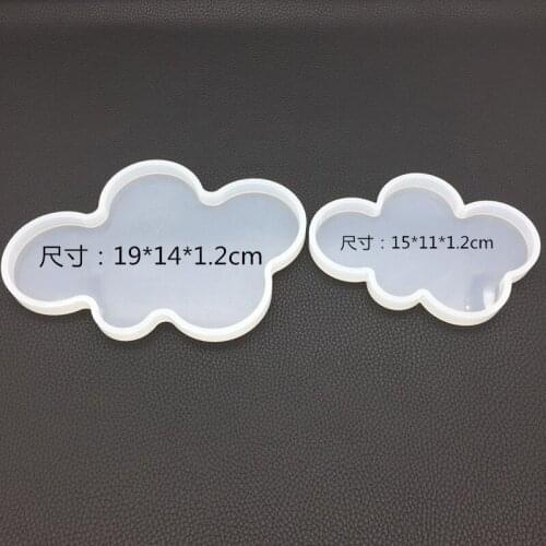 Cloud shaped Decorative ornaments DIY Resin Craft Jewelry Making Mold Silicone Mould epoxy resin mold for jewelry