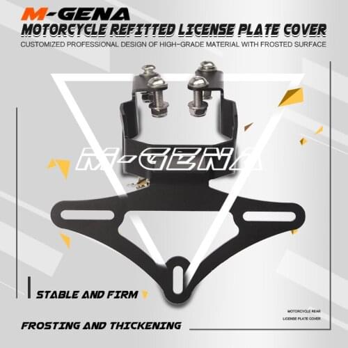 Motorcycle License Plate Holder Bracket Frame Tail Tidy Fender Eliminator For NINJA400 Ninja 400 Z400 2017 2018 2019 2020