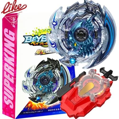Laike B176 Hollow Deathscyther Spinning Top with Launcher Box Set Children Spinning Top Toys