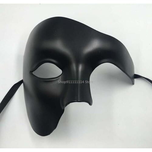 Steampunk Masquerade Phantom Cosplay Mask Half Face Men Women Carnival Costume Props Halloween Party One-eyed Mask blindfold