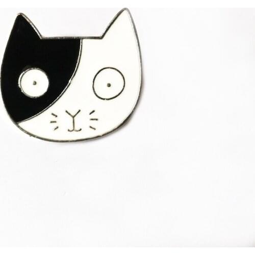 Cute Animal Brooches For women Cartoon Cat Brooch Pin Lapel Pins For Backpacks Jeans Shirt Bag Jewelry Gift
