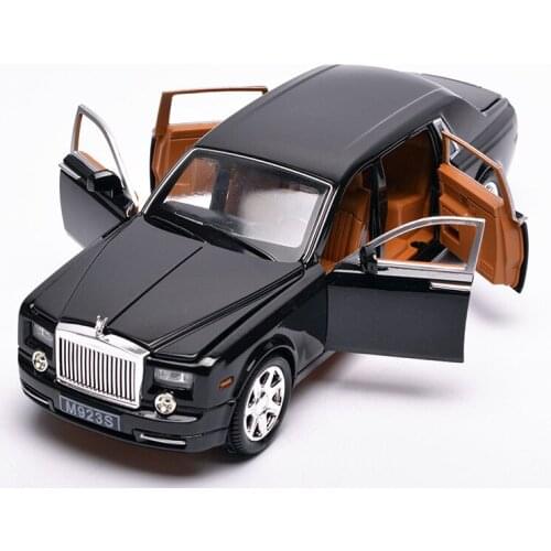 1:24 car model Phantom hand For Rolls High grade alloy high simulation toy decoration hobby birthday gift men Figures Sound