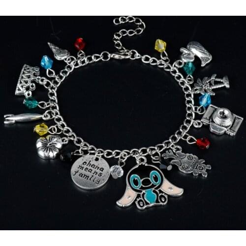 MQCHUN Cartoon Anime Lovely Toothless Night Fury Pendants Bangles How To Train Your Dragon 2 Charms Bracelet Girls Gift -25