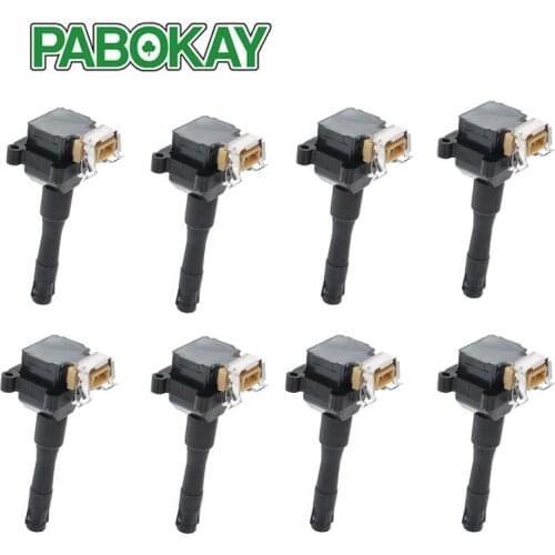 SET OF 8 IGNITION COIL FOR BMW M3 & Others 525530 E31 E32 IC68 C953 UF226 12131703359 0221504410 12139066468 12131402713