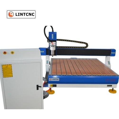 Desktop 1212 4 axis cnc router milling machine for metal with water cooling system