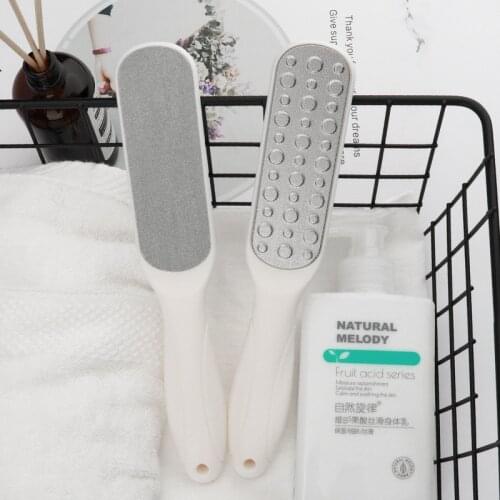 1pc Durable Stainless Steel Foot Rasp File Hard Dead Skin Callus Remover Pedicure File Grinding Feet Skin Care Nail Art Tools